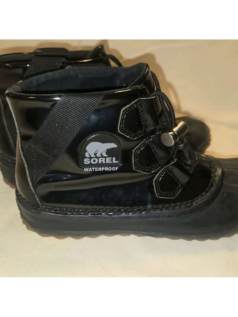 Sorel Black Waterproof Winter Boots